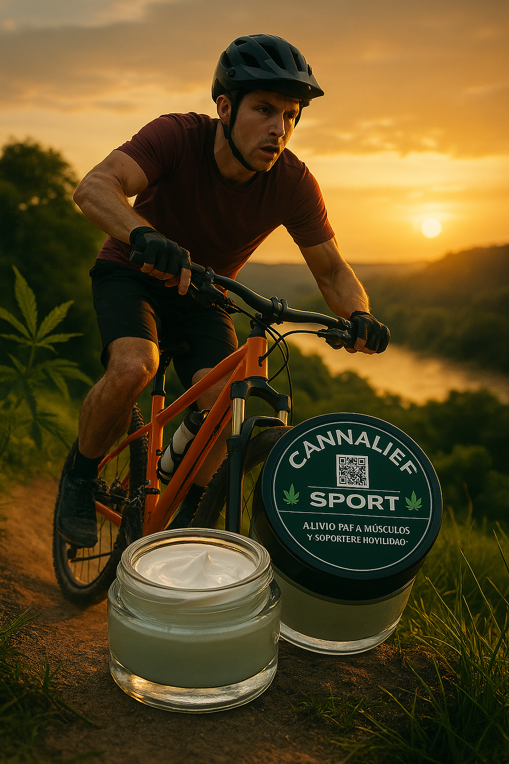Crema para Deportistas